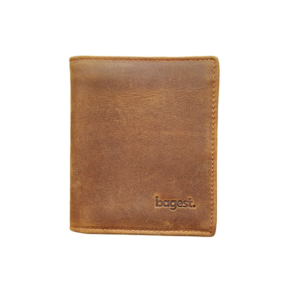Billetera Clasica Doble De Cuero Genuino Para Caballeros