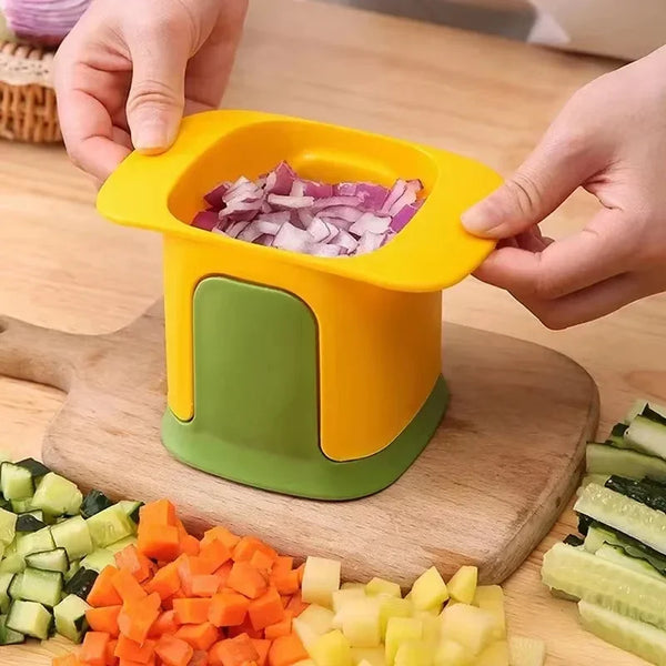 Picadora de verduras multifuncional con hojillas de acero